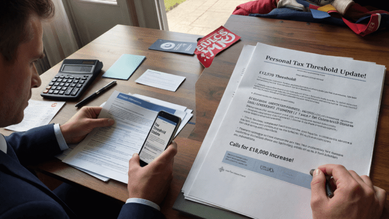 £12,570 Personal Tax Threshold Update as Calls Grow for £18,000 Increase