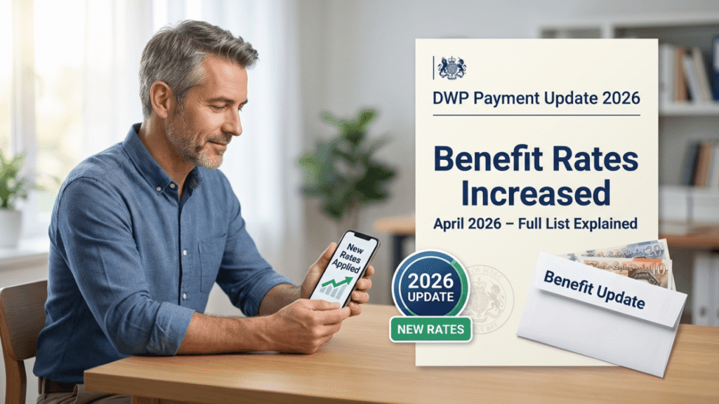 DWP Payment Increase April 2026: Full List of Updated Benefit Rates ...