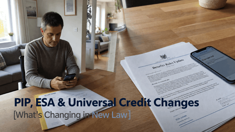 DWP Updates Rules for PIP, ESA and Universal Credit – What’s Changing in New Law