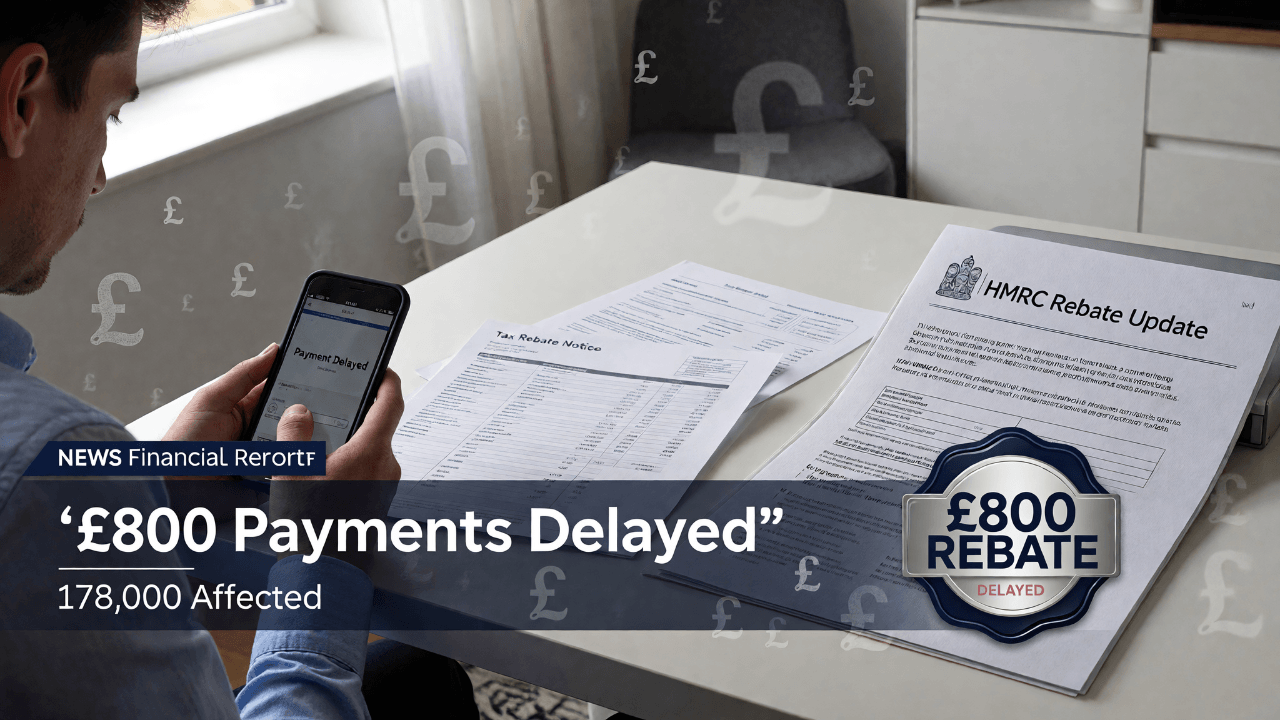 HMRC Rebate Update: 178,000 Taxpayers Miss £800 Payments Due to Delays