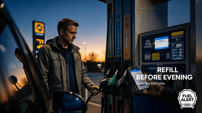 UK Fuel Alert: Drivers Urged to Refill Before Evening Price Changes